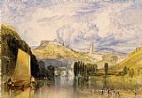 Totnes in the River Dart by Joseph Mallord William Turner